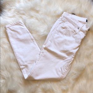 Banana Republic white premium denim jeans